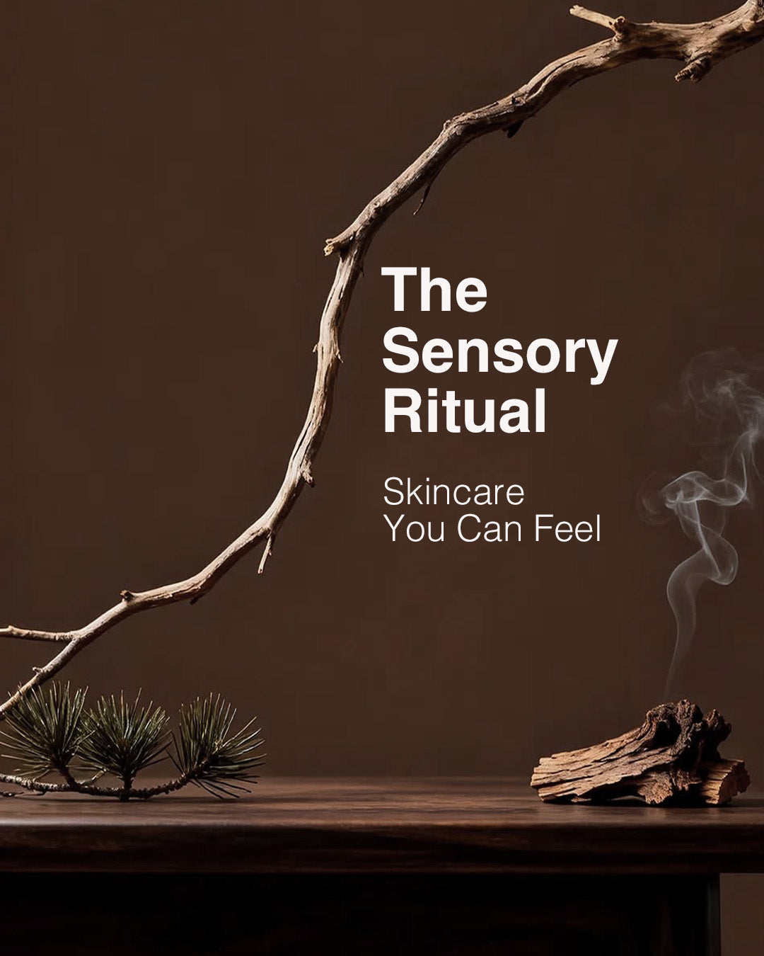 The Sensory Ritual.  Skincare You Can Feel.